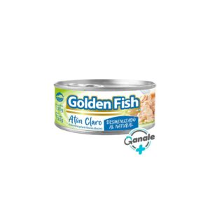 ATUN CLARO DESMENUZADO A/NATURAL GOLDEN FISH 160 GRS.