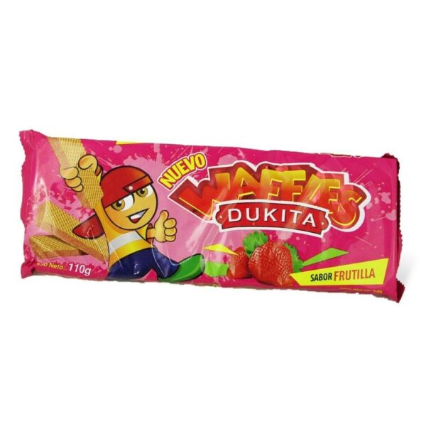 GALLETITA DUKITA WAFFLE 81 GRS. FRUTILLA (WFB) GALLETITA DUKITA WAFFLE 81 GRS. FRUTILLA (WFB)
