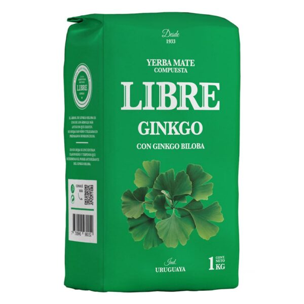 YERBA LIBRE COMPUESTA C/GINKGO BILOBA 1 KG. (40127) YERBA LIBRE COMPUESTA C/GINKGO BILOBA 1 KG. (40127)