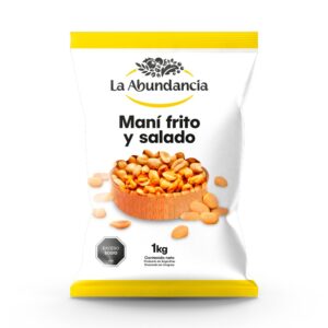 MANI REPELADO FRITO Y SALADO LA ABUNDANCIA 1 KG. (50401)