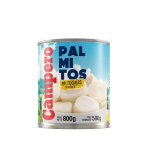 PALMITOS EN RODAJAS CAMPERO 800 GRS. (255)