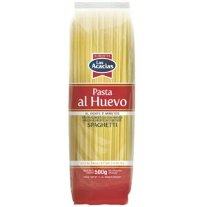 FIDEOS LAS ACACIAS AL HUEVO 500 GRS. SPAGHETTI (111214)
