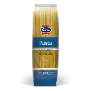 FIDEOS LAS ACACIAS NATURAL 500 GRS. FETTUCCINI (112237)