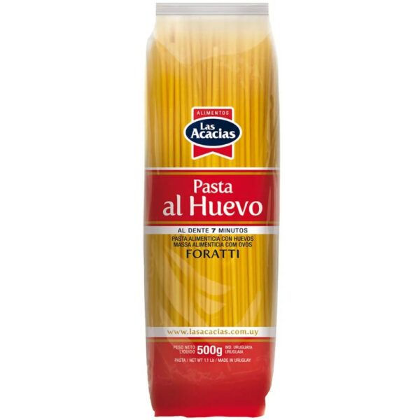FIDEOS LAS ACACIAS AL HUEVO 500 GRS. FORATTI (111238) FIDEOS LAS ACACIAS AL HUEVO 500 GRS. FORATTI (111238)