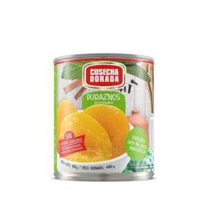 DURAZNO EN ALMIBAR COSECHA DORADA S/AZUCAR S/TACC 800/485 GRS