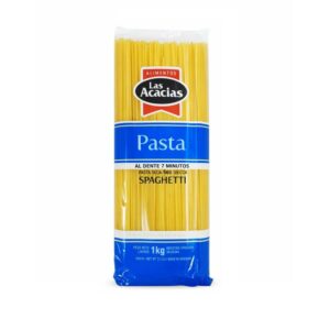 FIDEOS LAS ACACIAS NATURAL 1 KG. SPAGHETTI (12314)