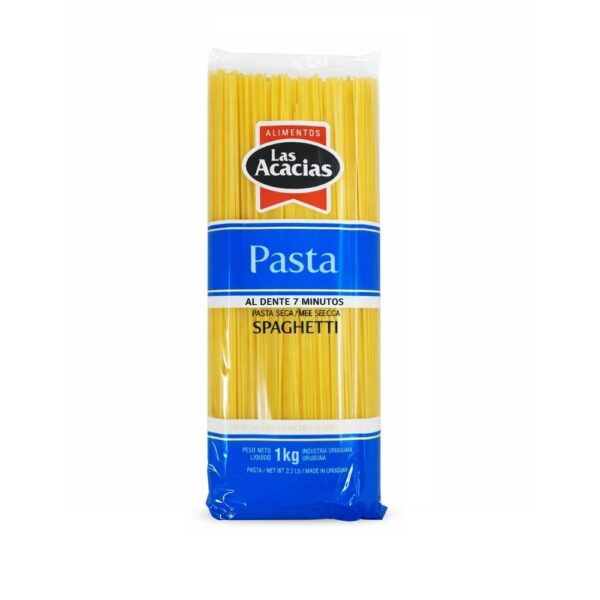 FIDEOS LAS ACACIAS NATURAL 1 KG. SPAGHETTI (12314) FIDEOS LAS ACACIAS NATURAL 1 KG. SPAGHETTI (12314)