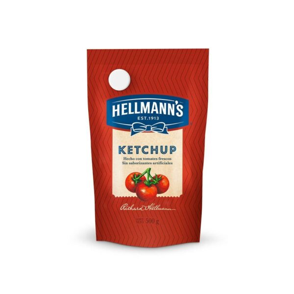 SALSA KETCHUP HELLMANN´S C/TOMATE 500 GRS. D.PACK (68680810) SALSA KETCHUP HELLMANN´S C/TOMATE 500 GRS. D.PACK (68680810)