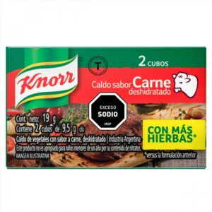 CALDOS KNORR 2 CUBITOS CARNE (1 LT.) (64302517)