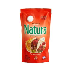 SALSA KETCHUP NATURA 250 GRS. (SACHET) (9654)