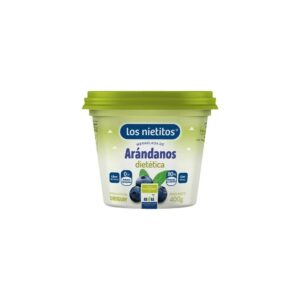MERMELADA LOS NIETITOS 0% AZUCAR POTE 400 GRS. ARANDANOS
