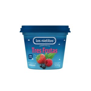 MERMELADA LOS NIETITOS 500 GRS. 3 FRUTAS (29300)