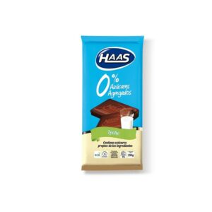 CHOCOLATE HAAS 0% AZUCAR 70 GRS. C/LECHE (70297)