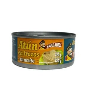 ATUN DESMENUZADO E/ACEITE NAVEGANTES 170 GRS. (0918)
