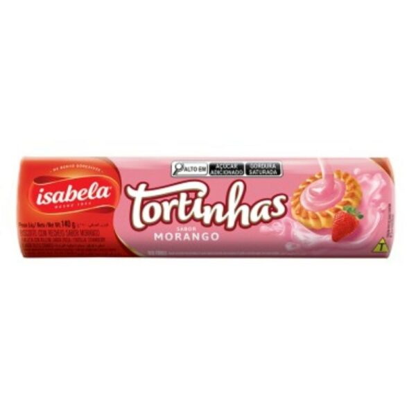 GALLETITA ISABELA TORTINHAS 140 GRS. FRUTILLA GALLETITA ISABELA TORTINHAS 140 GRS. FRUTILLA