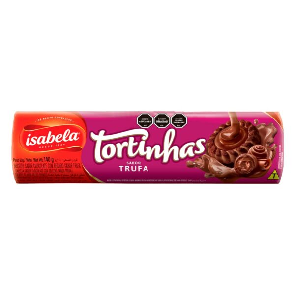 GALLETITA ISABELA TORTINHAS 140 GRS. TRUFA GALLETITA ISABELA TORTINHAS 140 GRS. TRUFA