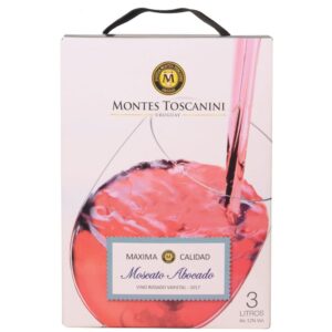 VINO TOSCANINI 3 LTS. ROSADO MOSCATEL DULCE (ENV. DESC.) VINO TOSCANINI 3 LTS. ROSADO MOSCATEL DULCE (ENV. DESC.)