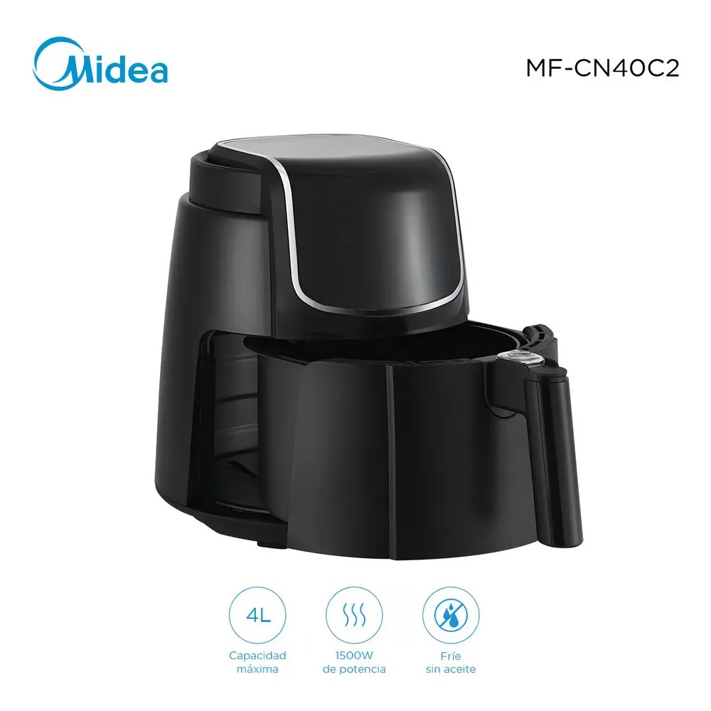 114207-4 FREIDORA MIDEA SIN ACEITE MF-CN40C2 DIGITAL 3,5 LTS.