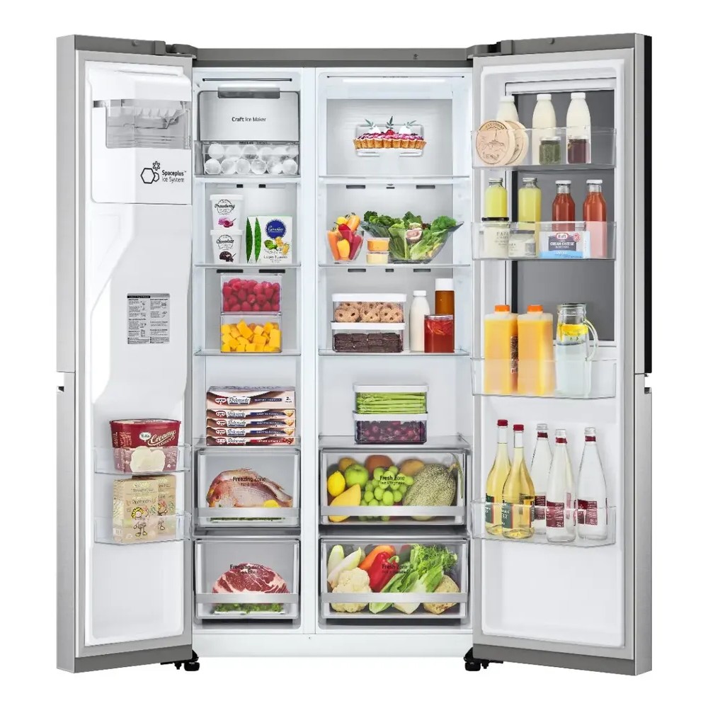 116999-9 REFRIGERADOR LG LS66SXSC INV. 637 L. F/SECO SIDE BY SIDE
