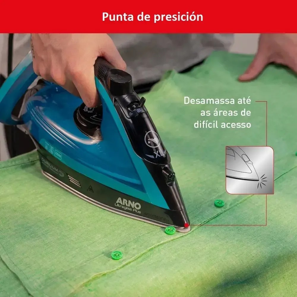 120439-5 PLANCHA ARNO A VAPOR ULTRAGLISS PLUS (FV5801B2)