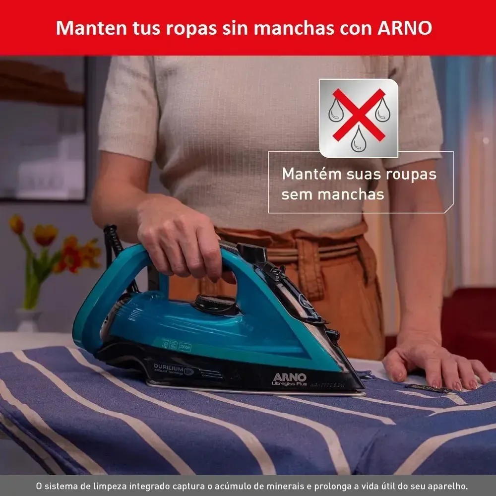 120439-7 PLANCHA ARNO A VAPOR ULTRAGLISS PLUS (FV5801B2)