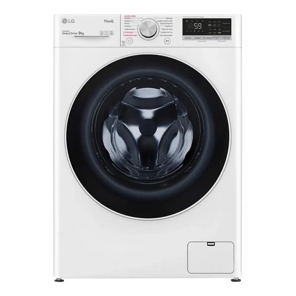 122000-1 LAVASECARROPA LG INVERTER WD9WVC4S6 9 KG. C/FRONTAL BCO.