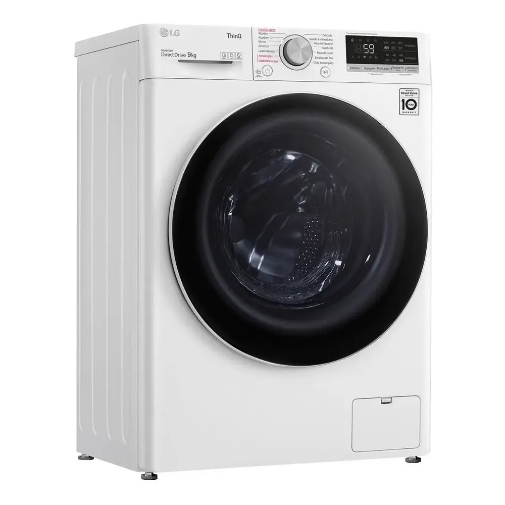 122000-2 LAVASECARROPA LG INVERTER WD9WVC4S6 9 KG. C/FRONTAL BCO.