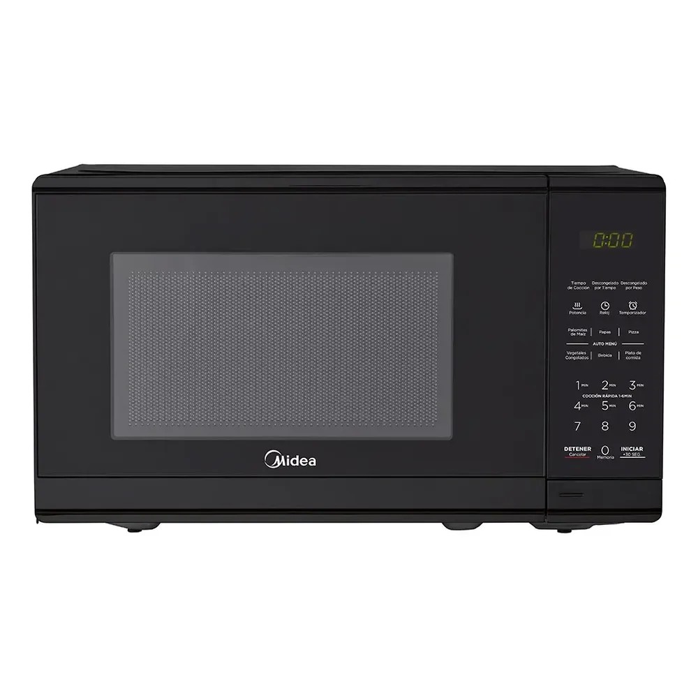 123692-1 HORNO MICROONDAS MIDEA MMO20CSEEMPCBK DIGITAL 20 LTS. NEGRO