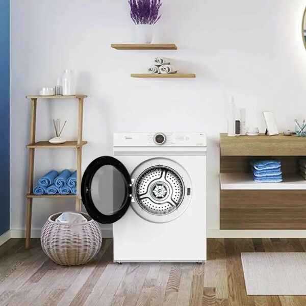 123932-3 SECARROPAS MIDEA MD100A70/W 7 KG. C/FRONTAL TITANIUM