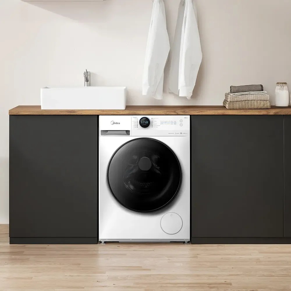 123934-4 LAVASECARROPA MIDEA MF200D110WB/T 11 KG. LAV./7 KG. SECADO C/FRONTAL TITANIUM