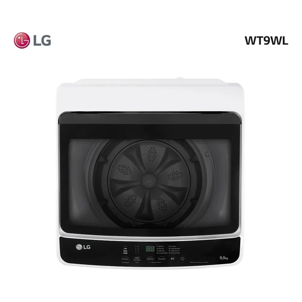 123976-7 LAVARROPA LG WT9WL - 9 KG. C/SUPERIOR BCO. (WT9WL)