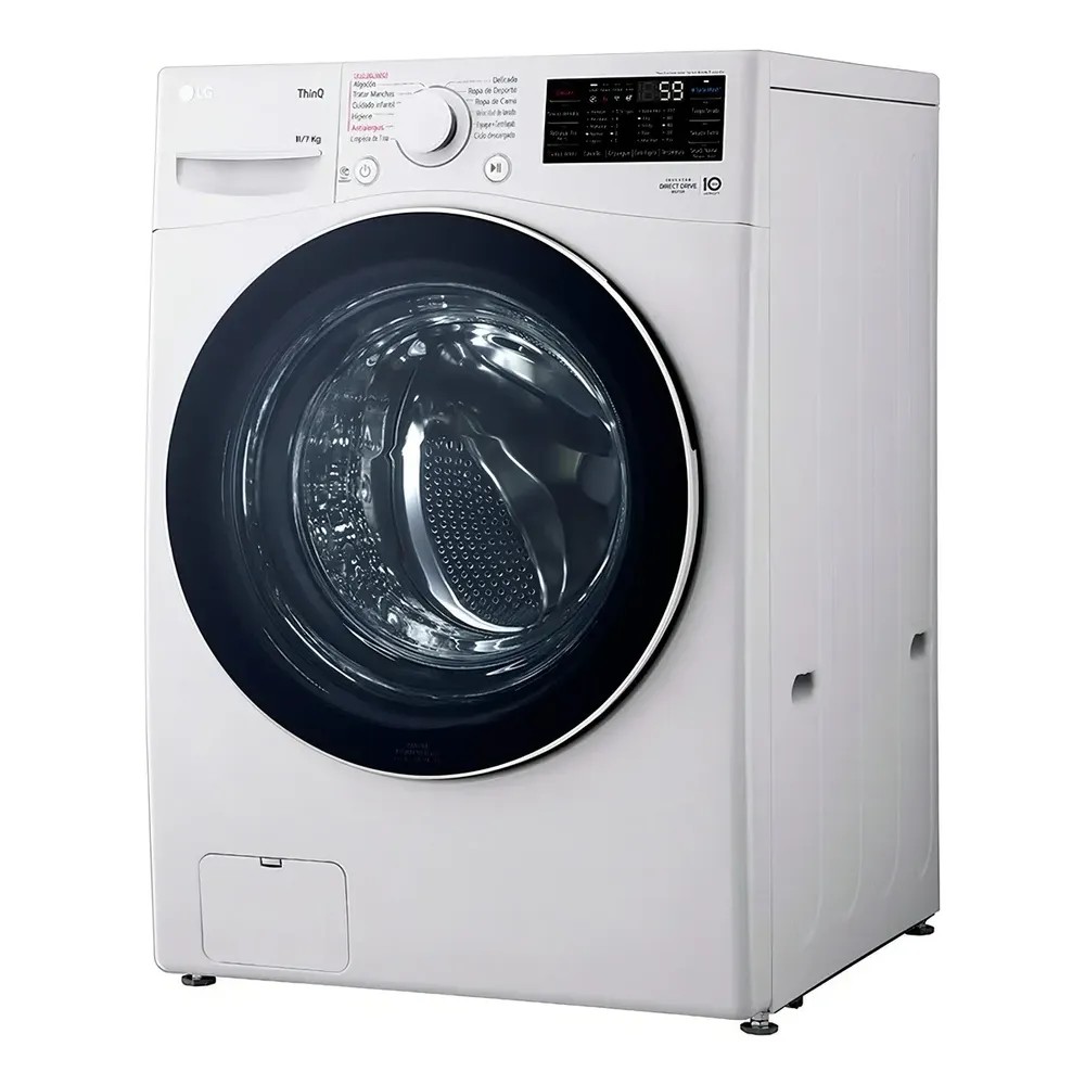 124126-4 LAVASECARROPA LG INVERTER WD11WVC3S6 11 KG. C/FRONTAL BCO.