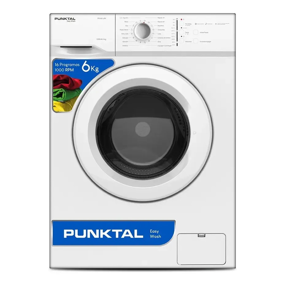 124889-1 LAVARROPA PUNKTAL INVERTER PK-66 INV 6 KG. C/FRONTAL (5847)