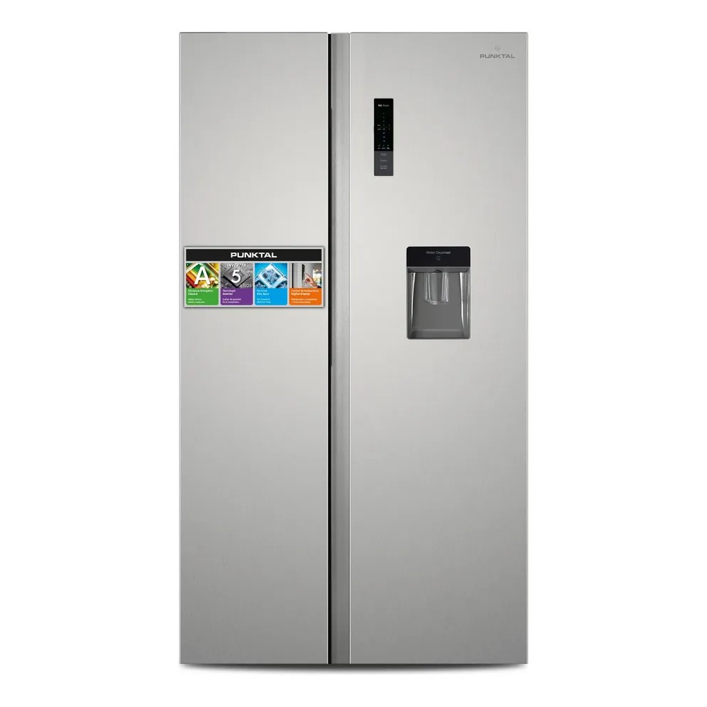 125028-1 REFRIGERADOR PUNKTAL INVERTER PK-525 SBS 525 LTS. FRIO SECO (5222)
