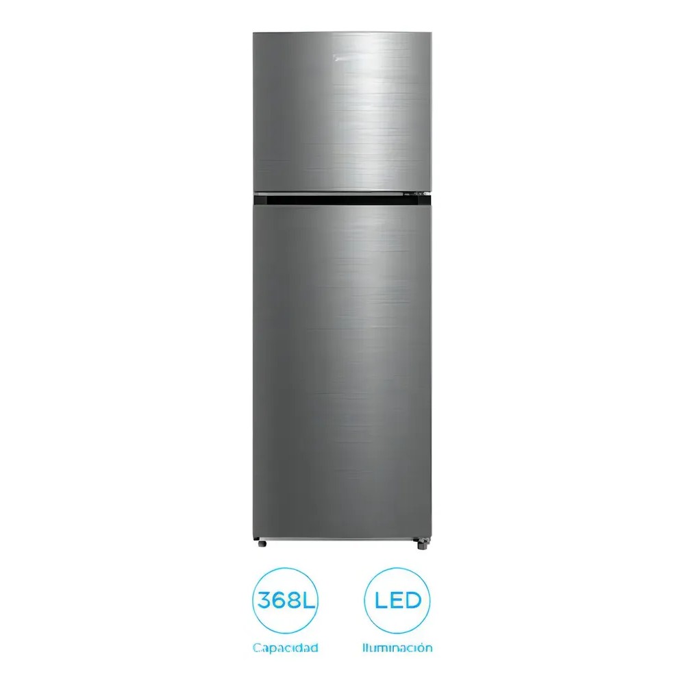125062-5 REFRIGERADOR MIDEA INVERTER MDRT489MTR46WINV 368 LT. F. SECO C/DISP. INOX