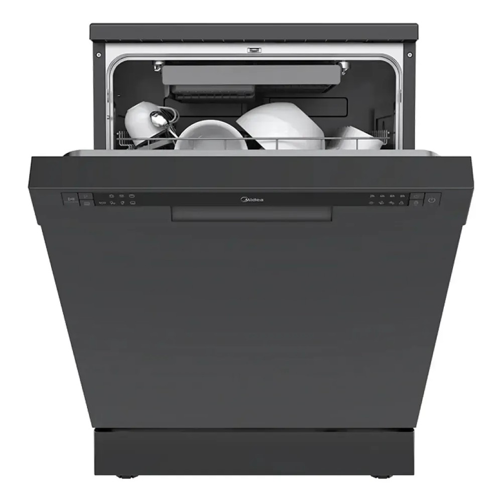 125100-3 LAVAVAJILLA MIDEA 13 C. NEGRO MDWPF1301CB-UY