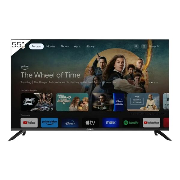 125225-1 TELEVISOR AIWA LED 55" AW-55B4KFL SMART 4K UHD D-ISDB-T FRAMELESS