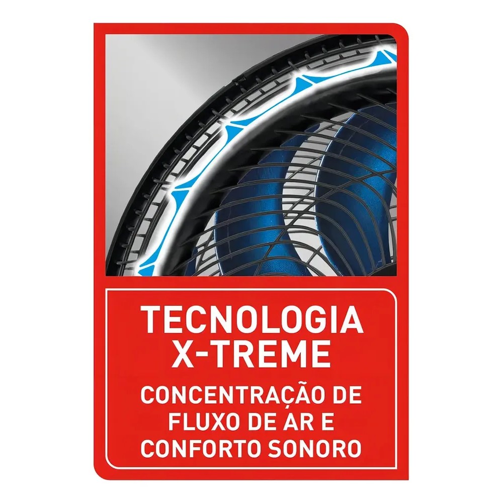 125464-2 VENTILADOR ARNO DE PIE X-TREME VE9C 3 VEL. 160 W.