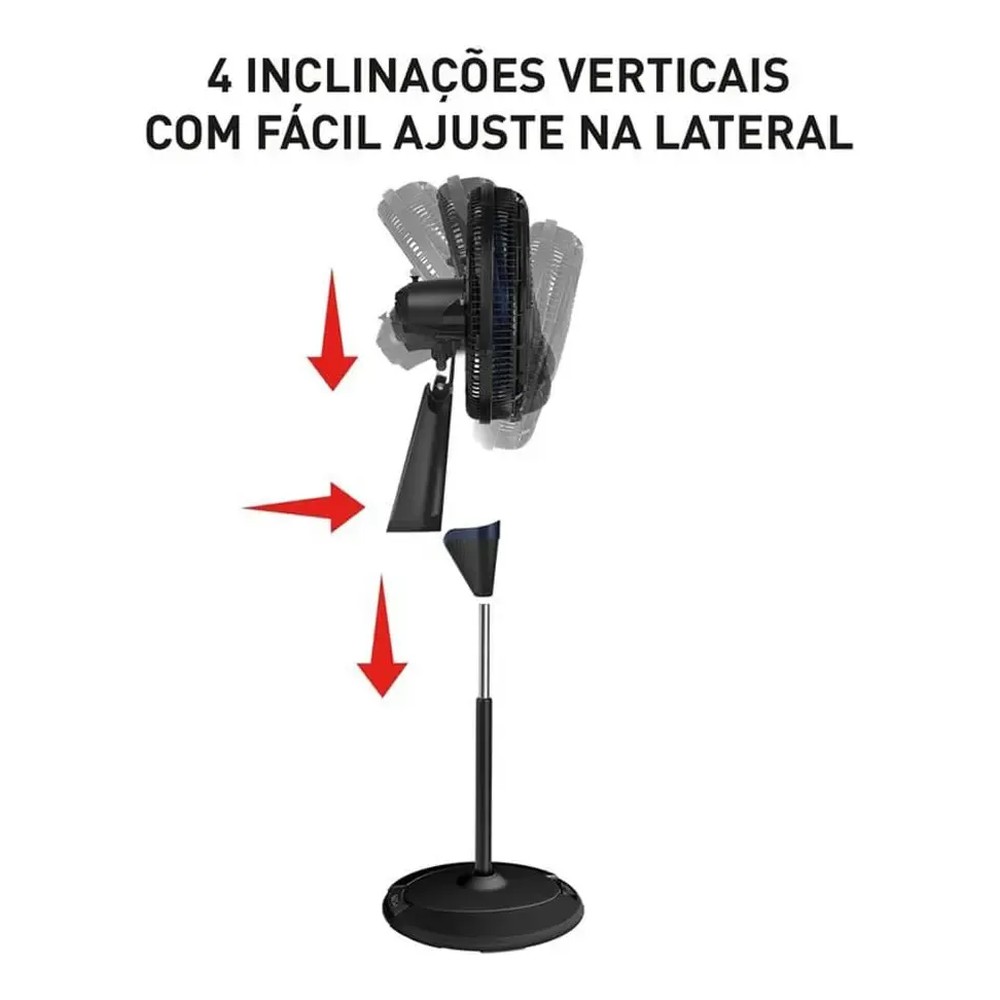125464-4 VENTILADOR ARNO DE PIE X-TREME VE9C 3 VEL. 160 W.