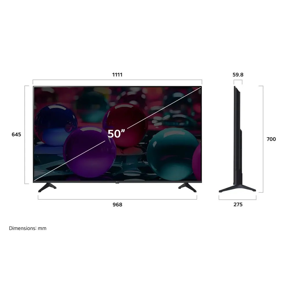 125573-2 TELEVISOR LG LED 50" 50UA7300PSB UHD SMART