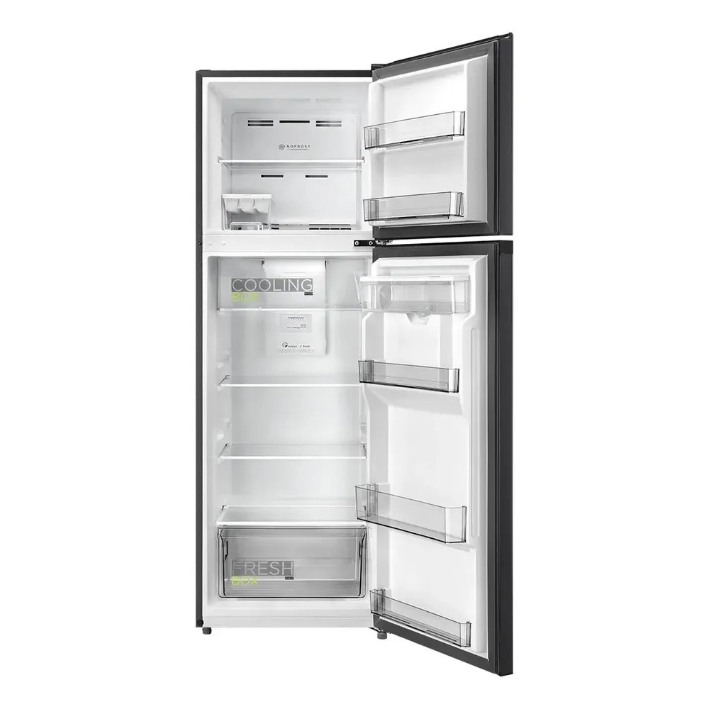 126496-2 REFRIGERADOR MIDEA INVERTER MDRT385MTR28WINV 281 LT. F. SECO C/DISP. NEGRO