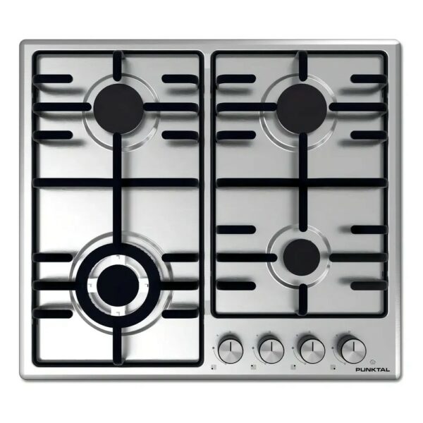 ANAFE PUNKTAL DE EMPOTRAR PK-702 AG 4 H. GAS INOX. (5672)
