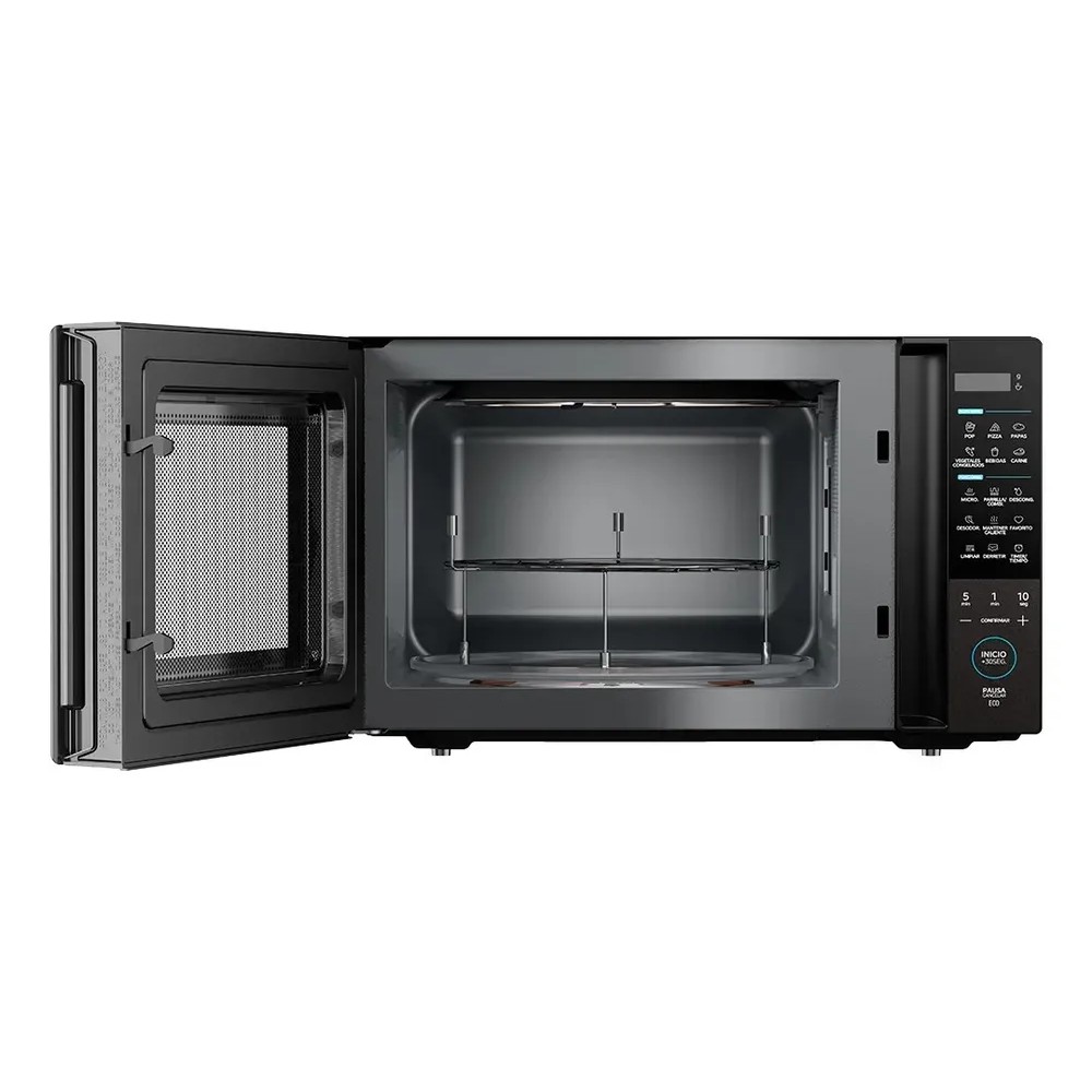 126925-3 HORNO MICROONDAS MIDEA MMO34AMO-EGPCBK DIGITAL C/GRILL 36 LTS. NEGRO