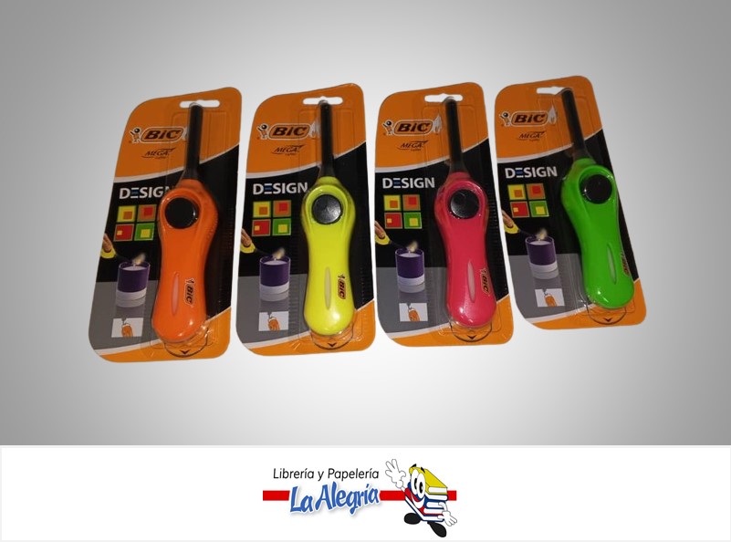 3086123720312 ENCENDEDOR BIC MEGALIGHTER DESING BT. (512506)