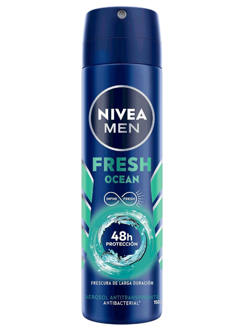 4005900515933 DESOD. AER. NIVEA D.SPRAY FOR MEN 150 ML. FRESH OCEAN