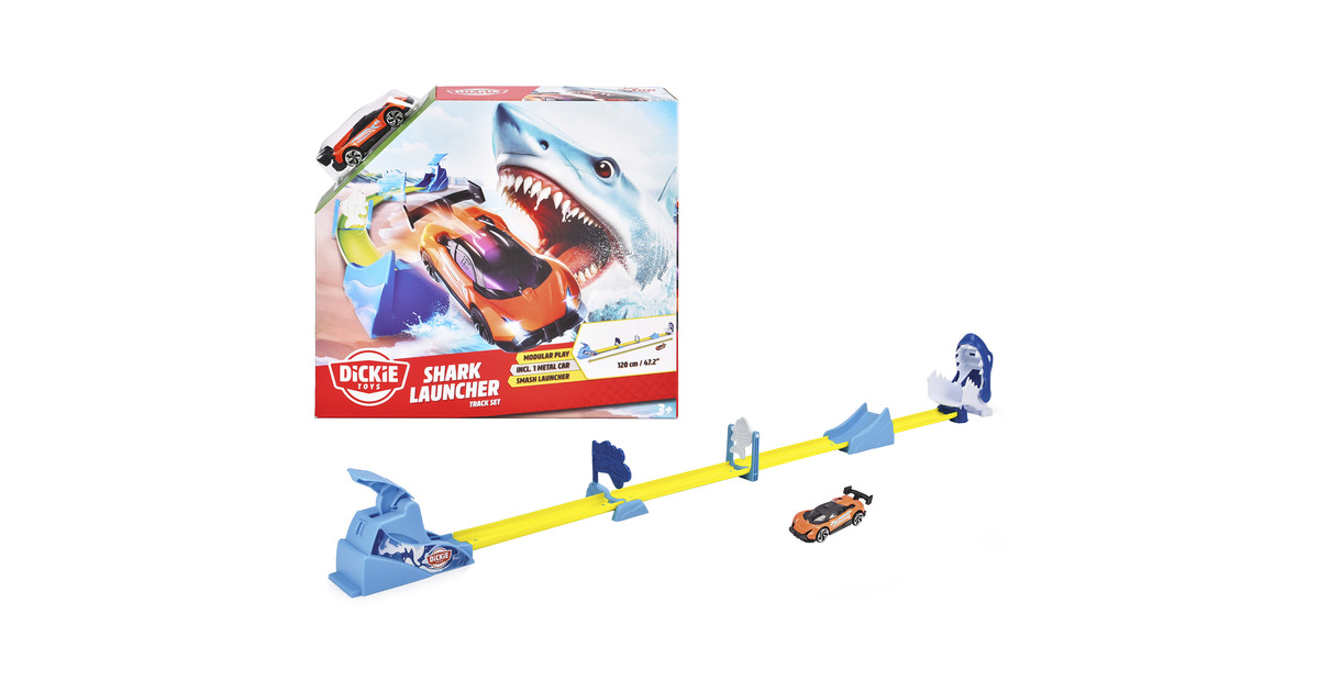 4006333093913 JUGUETE DICKIE SHARK LAUNCHER TRACK SET (203333000)
