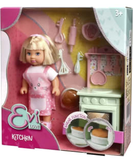 JUGUETE EVI LOVE COCINA MUÑECA 12 CM. C/COCINITA Y ACCES. (105733998)
