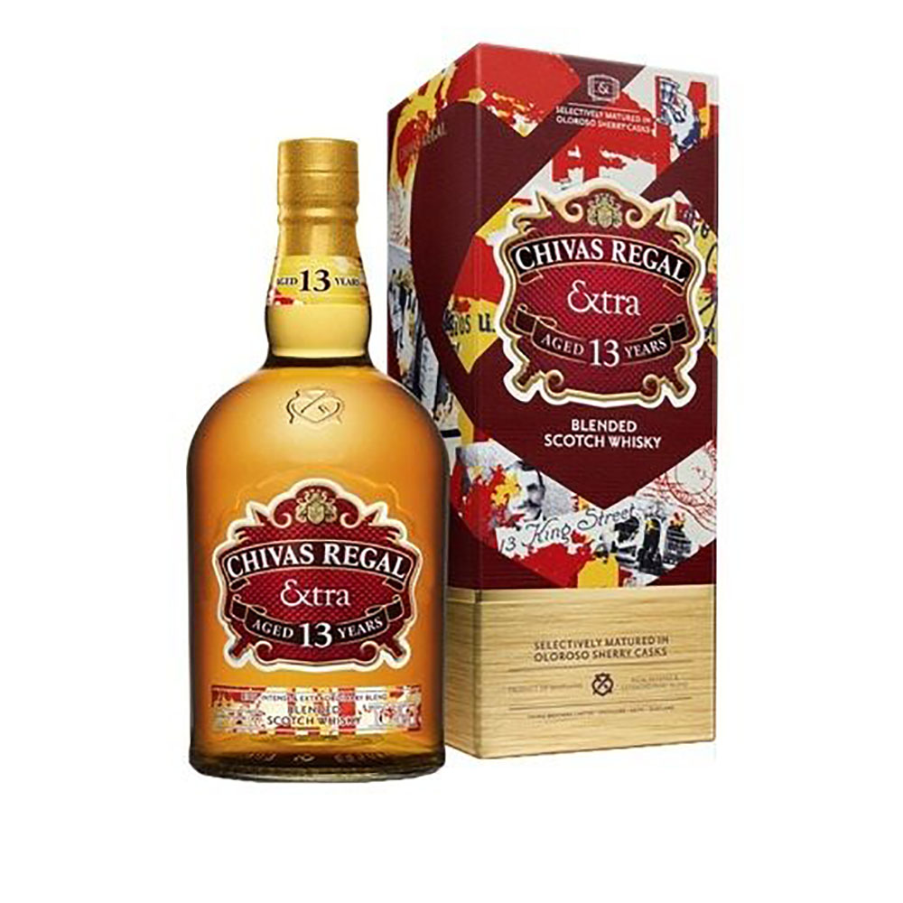 5000299626139 WHISKY IMPORTADO CHIVAS REGAL EXTRA 13 AÑOS 1 LT. (595)
