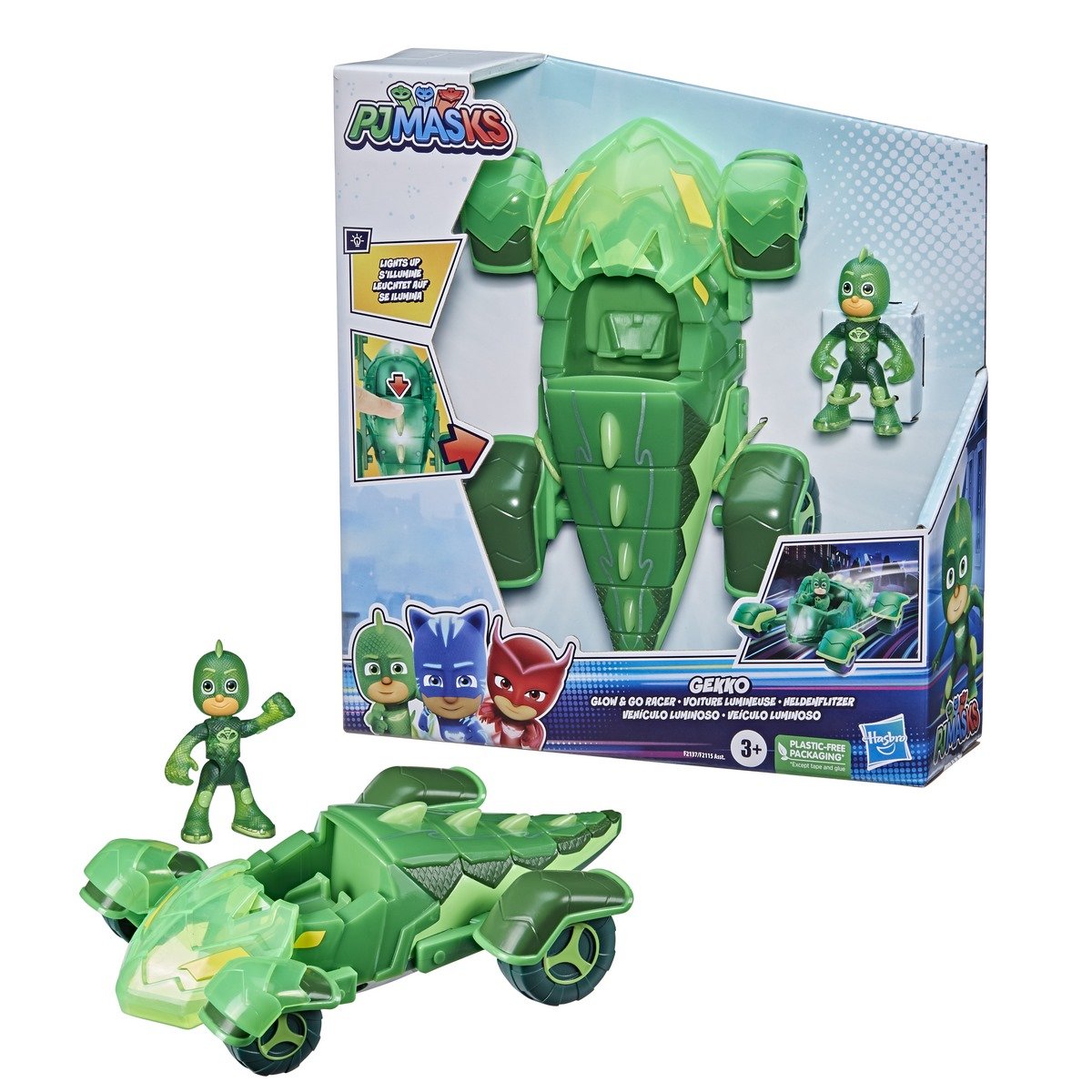 5010993843534 JUGUETE HASBRO PJMASKS VEHICULOS LUMINOSOS SURT. (F21155L00)
