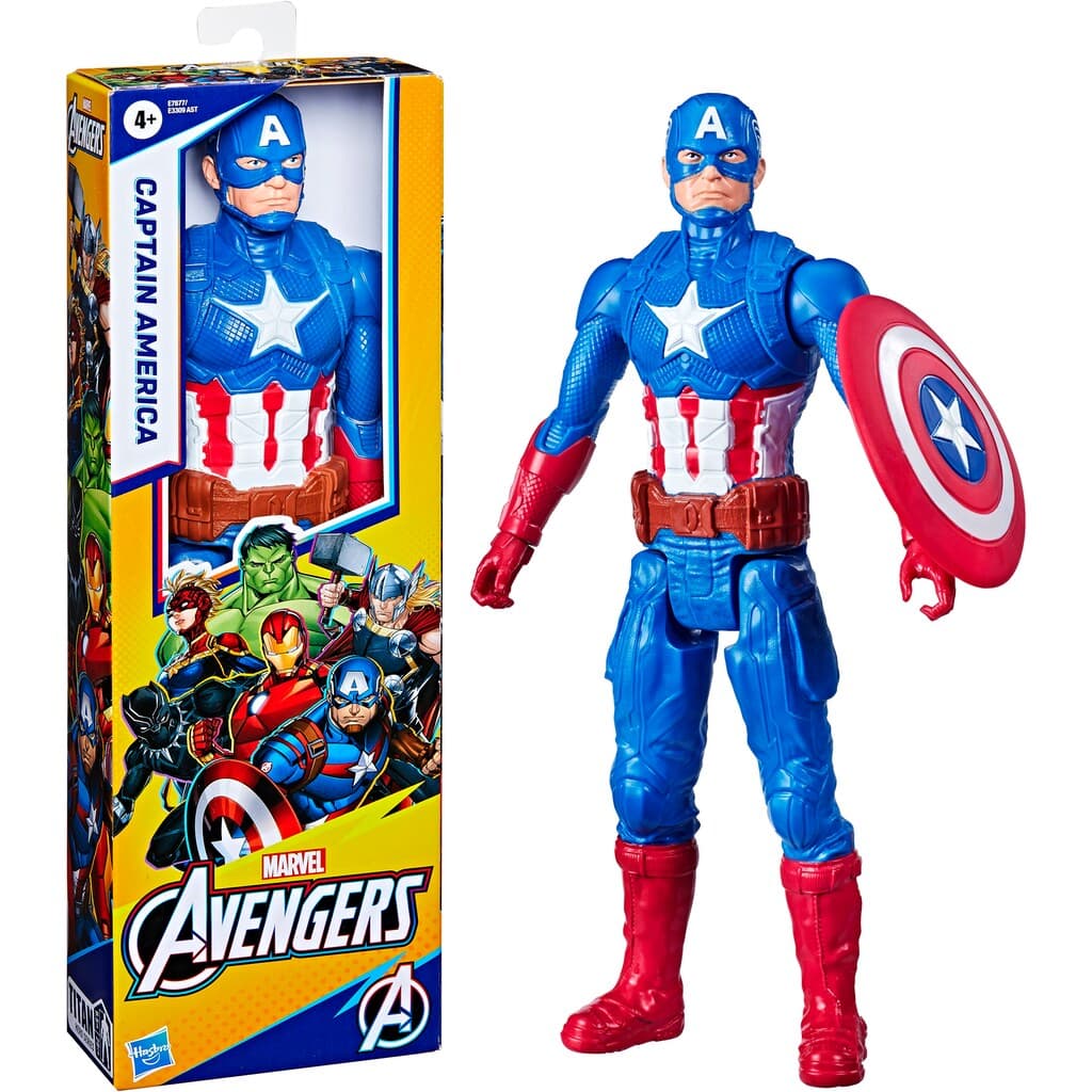 5010996214676 JUGUETE HASBRO FIGURAS ADVENGERS HERO CAP. AMERICA 30 CM.